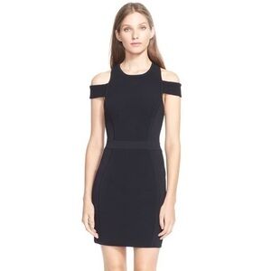 NWT Parker Boomerang Knit Dress Black Bandage Prom Wedding